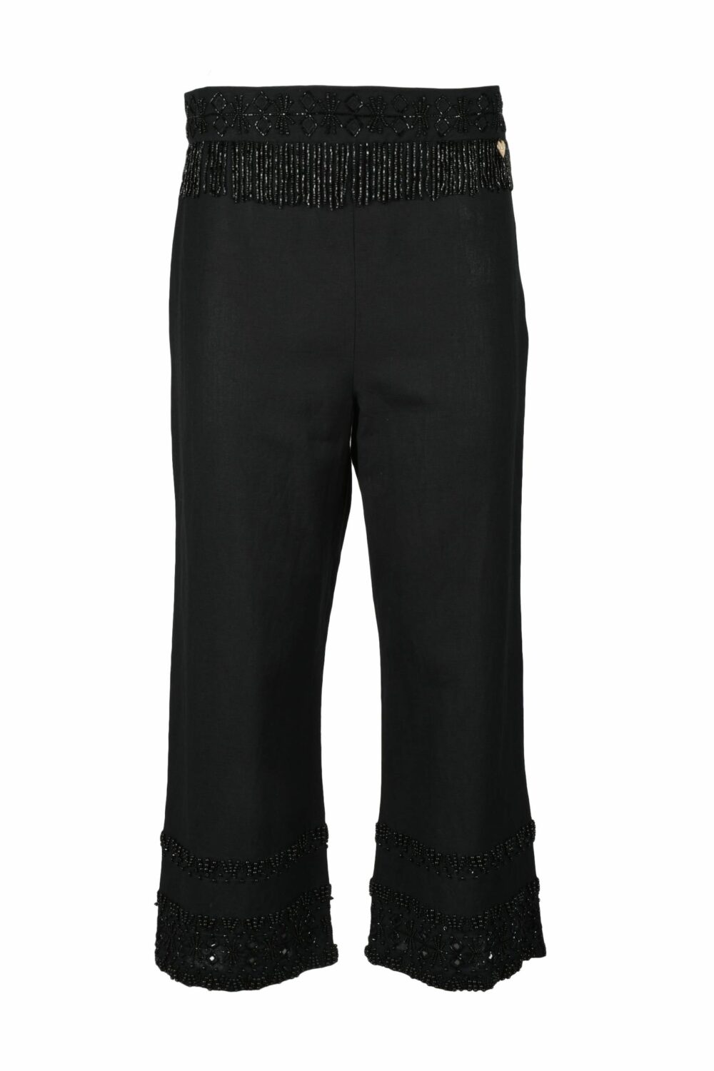 Pantaloni regular TWIN SET Nero - Foto 2