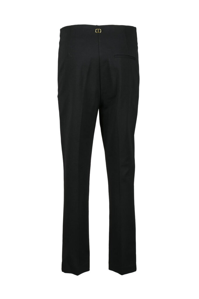 Pantaloni regular TWIN SET  Nero