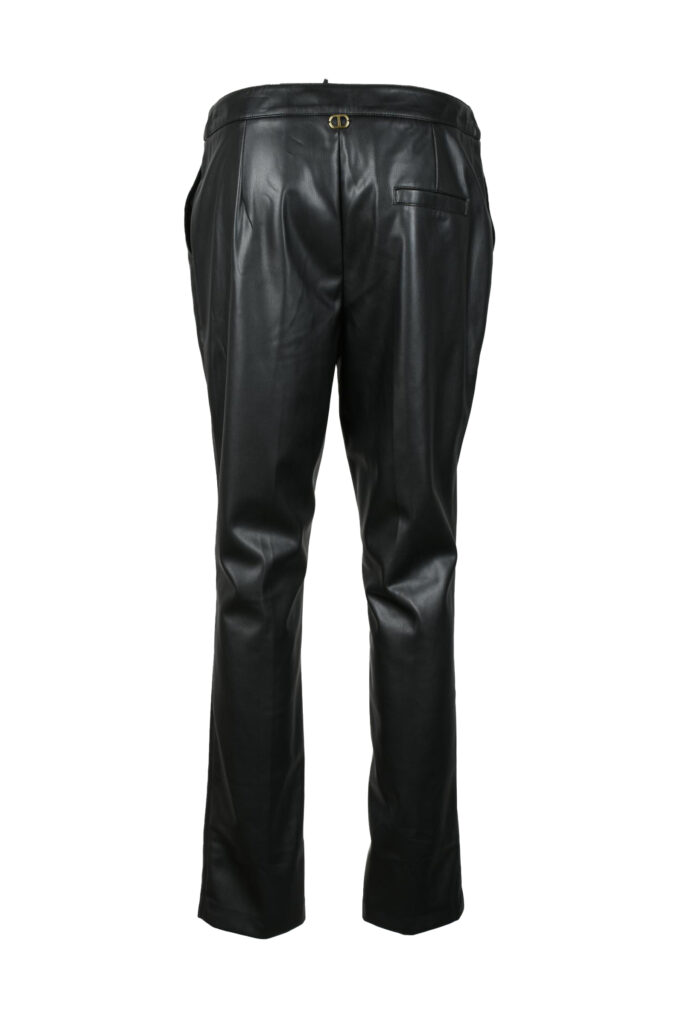 Pantaloni regular TWIN SET  Nero