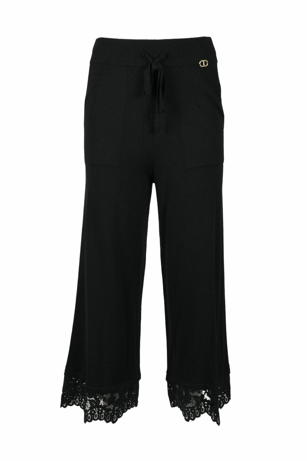 Pantaloni regular TWIN SET Nero - Foto 2