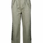 Pantaloni regular TWIN SET Verde - Foto 1