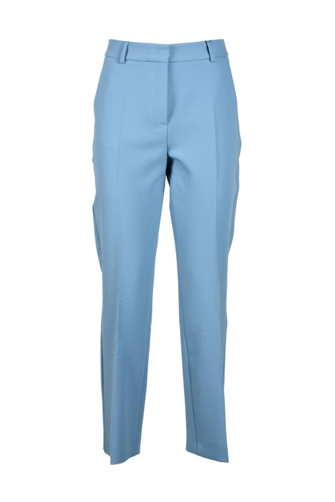 Pantaloni regular WEEKEND MAXMARA  Celeste