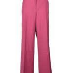 Pantaloni regular WEEKEND MAXMARA Fuxia - Foto 1