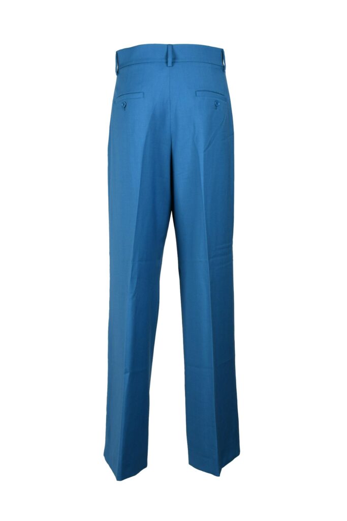 Pantaloni regular WEEKEND MAXMARA  Petrolio