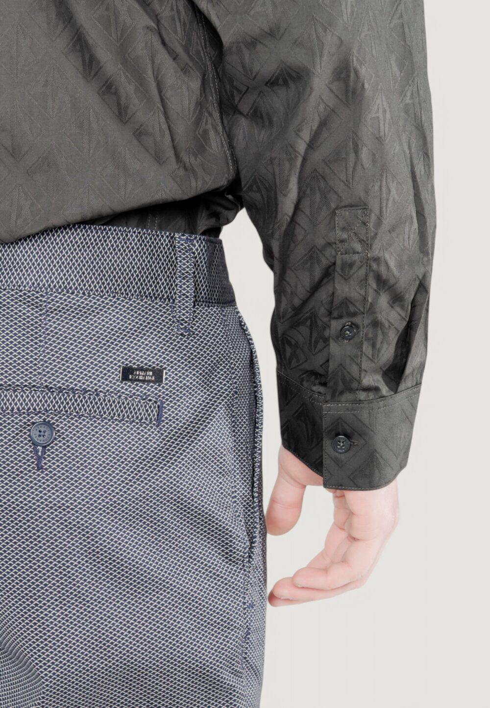 Pantaloni slim Armani Exchange Blu - Foto 5