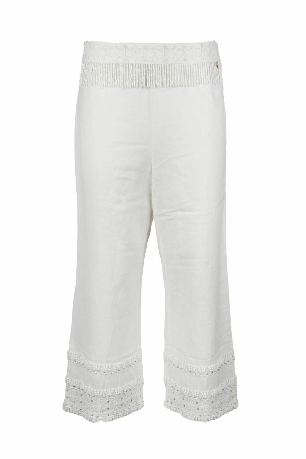 Pantaloni regular TWIN SET Bianco - Foto 2