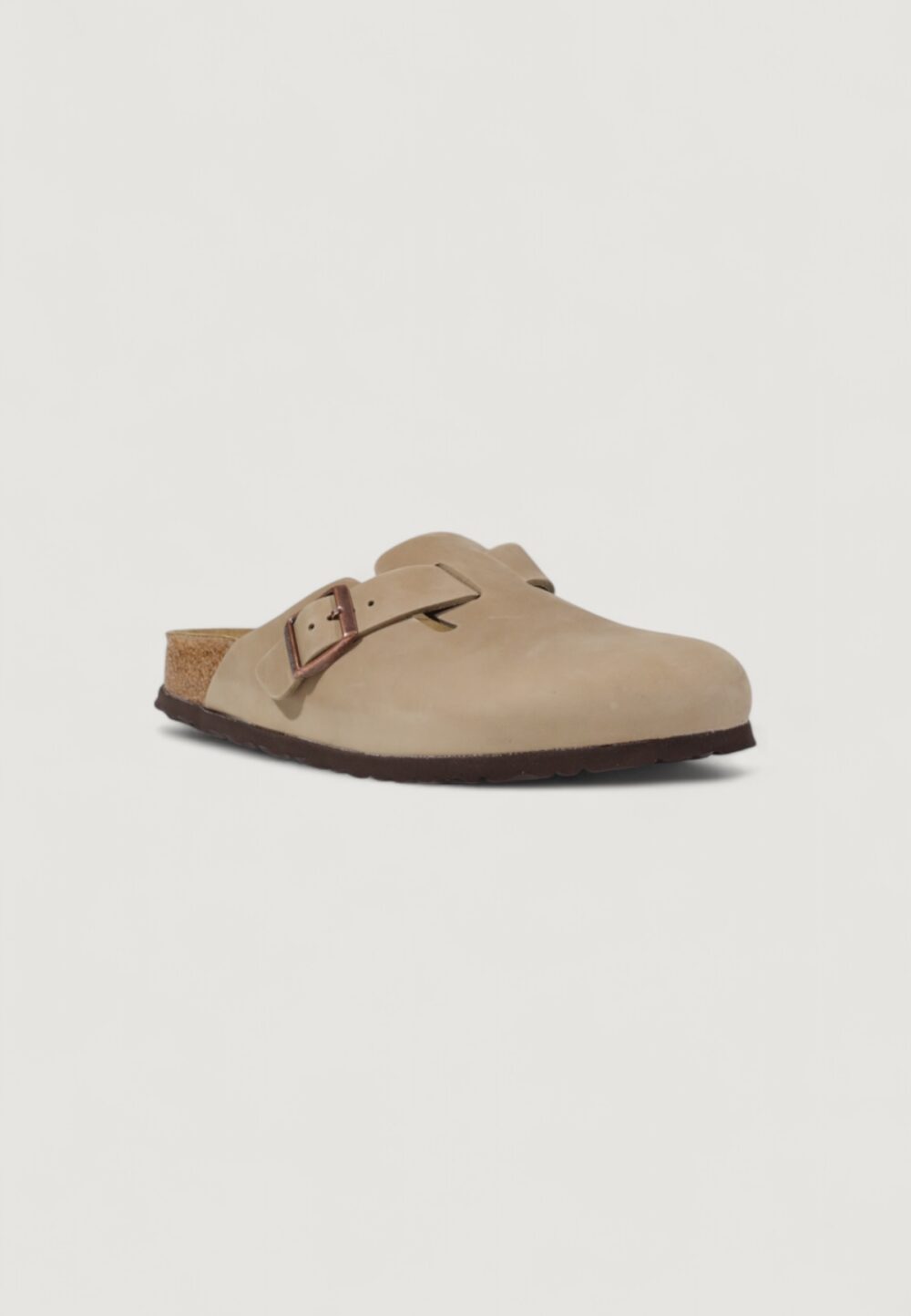 Sabot BIRKENSTOCK boston bs Beige chiaro - Foto 2
