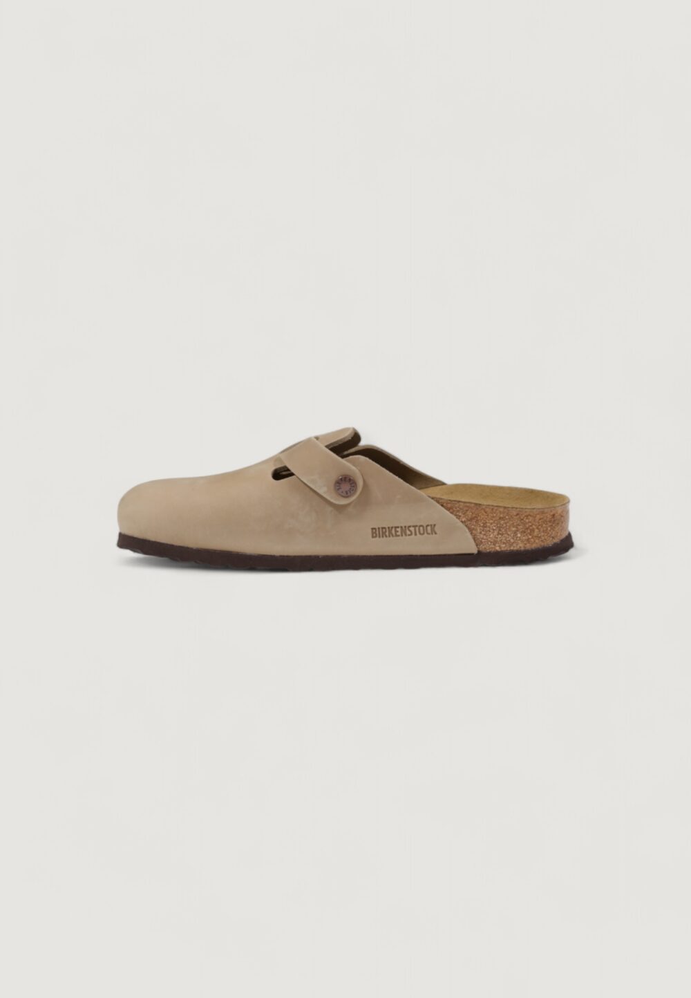 Sabot BIRKENSTOCK boston bs Beige chiaro - Foto 3