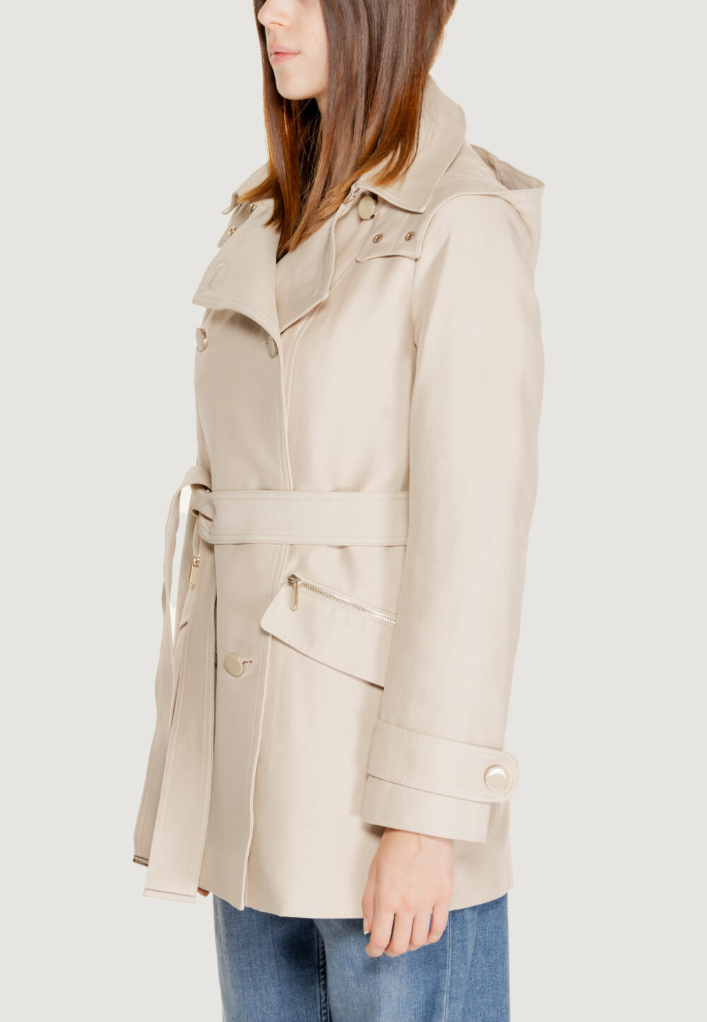 Parka Morgan De Toi Beige chiaro - Foto 3