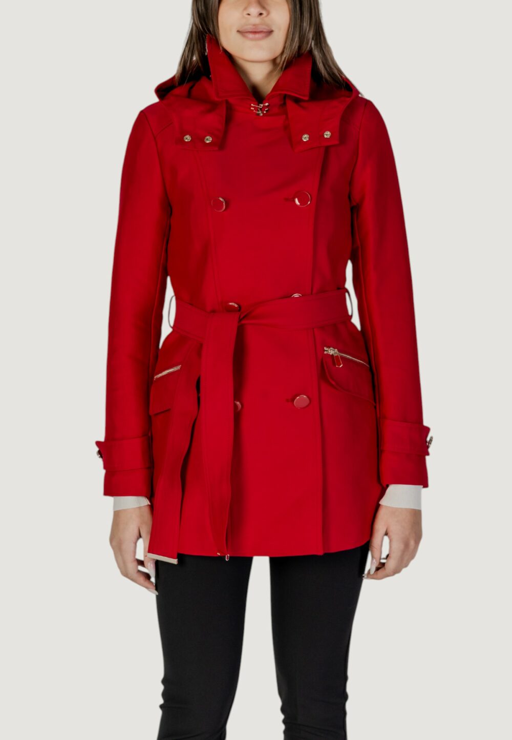 Parka Morgan De Toi Rosso - Foto 1