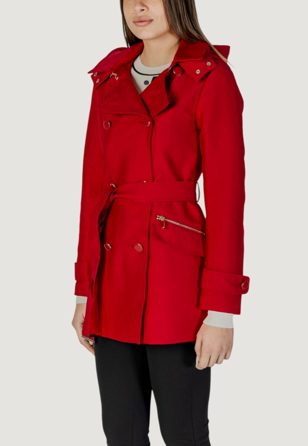 Parka Morgan De Toi Rosso - Foto 3