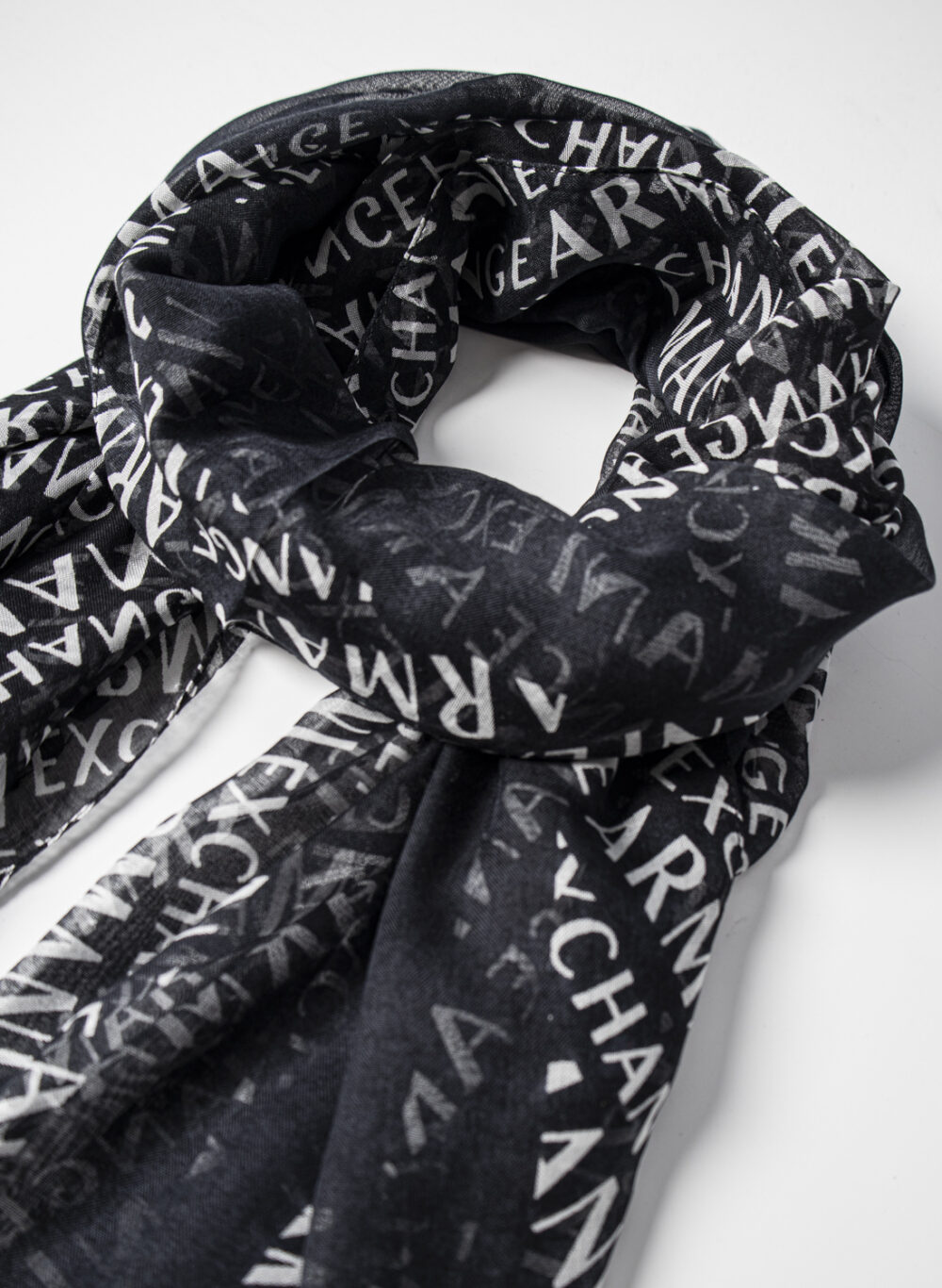 Pashmina Armani Exchange Nero - Foto 3