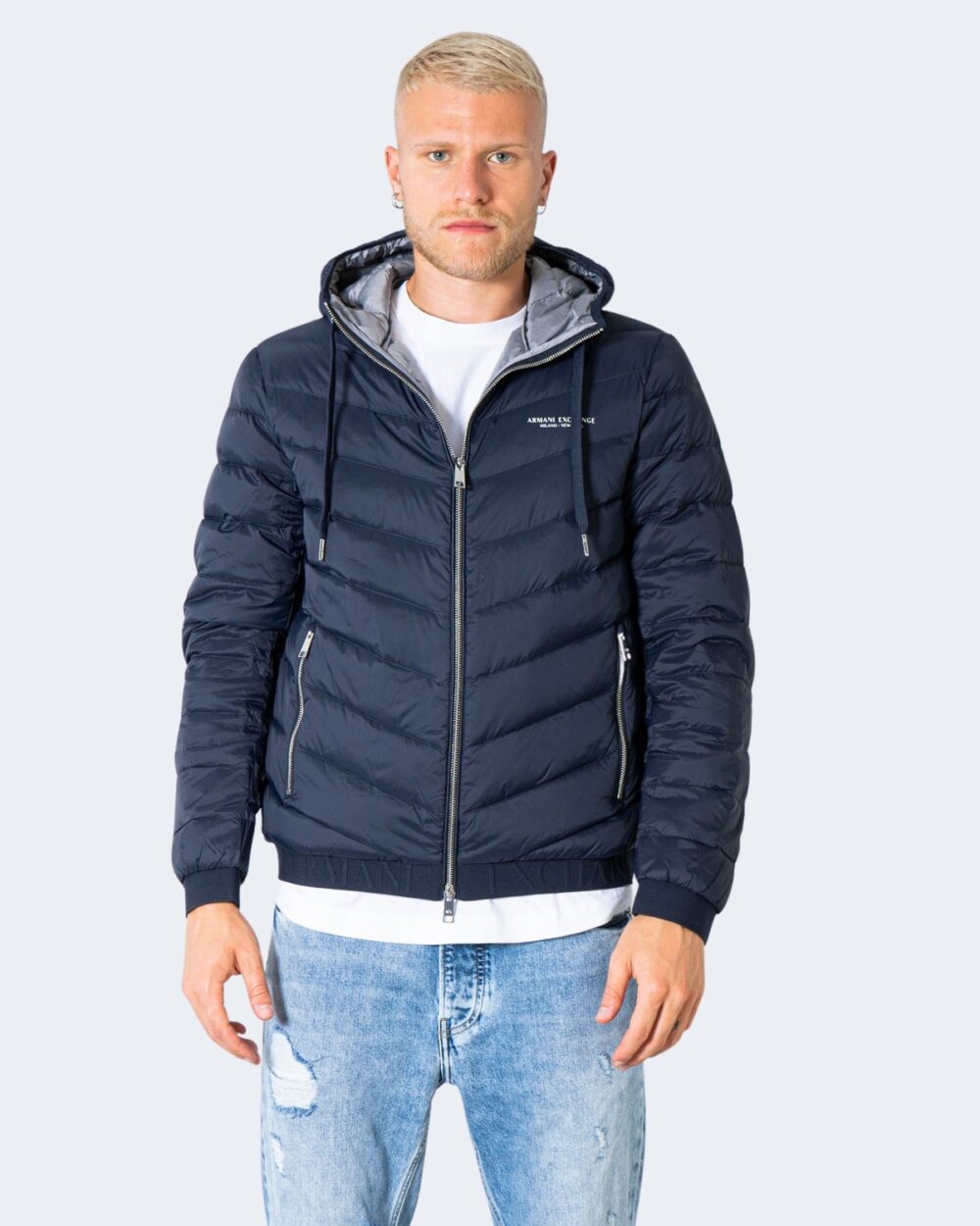 Piumino Armani Exchange Blu - Foto 1