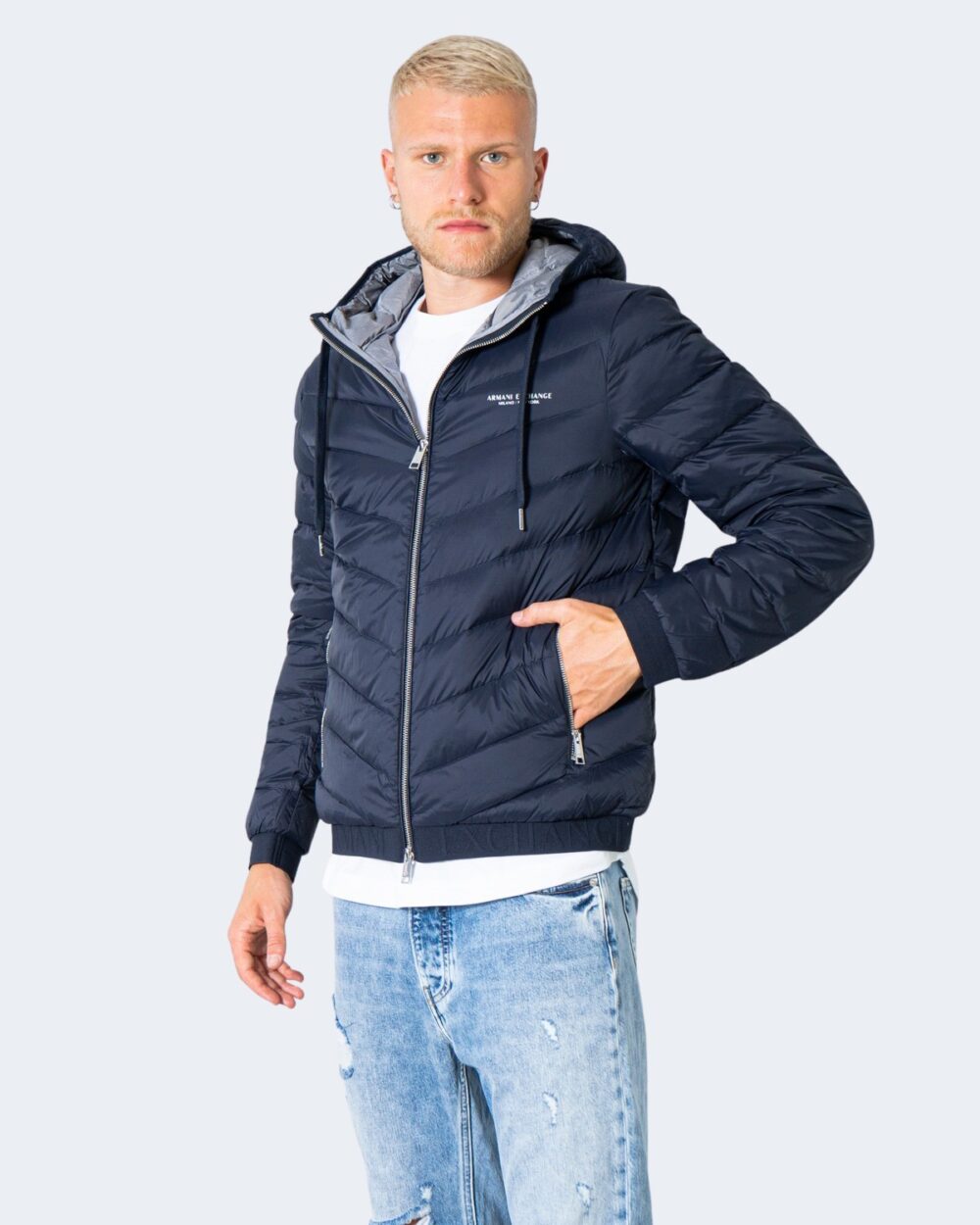 Piumino Armani Exchange Blu - Foto 3