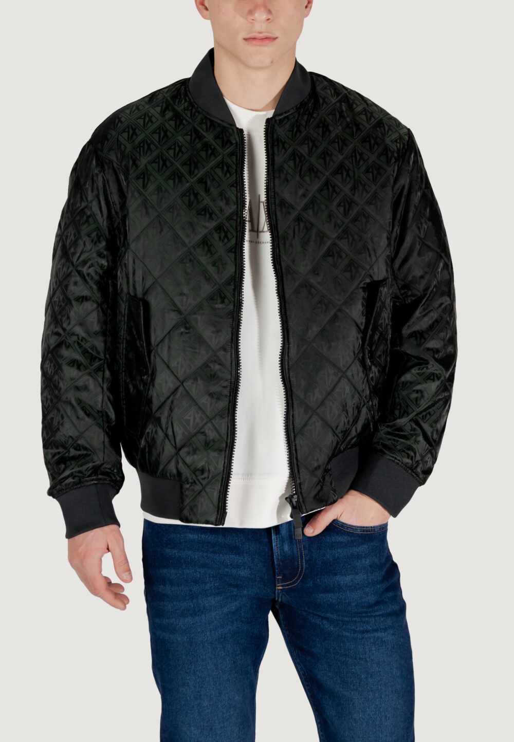 Piumino Armani Exchange Nero - Foto 1
