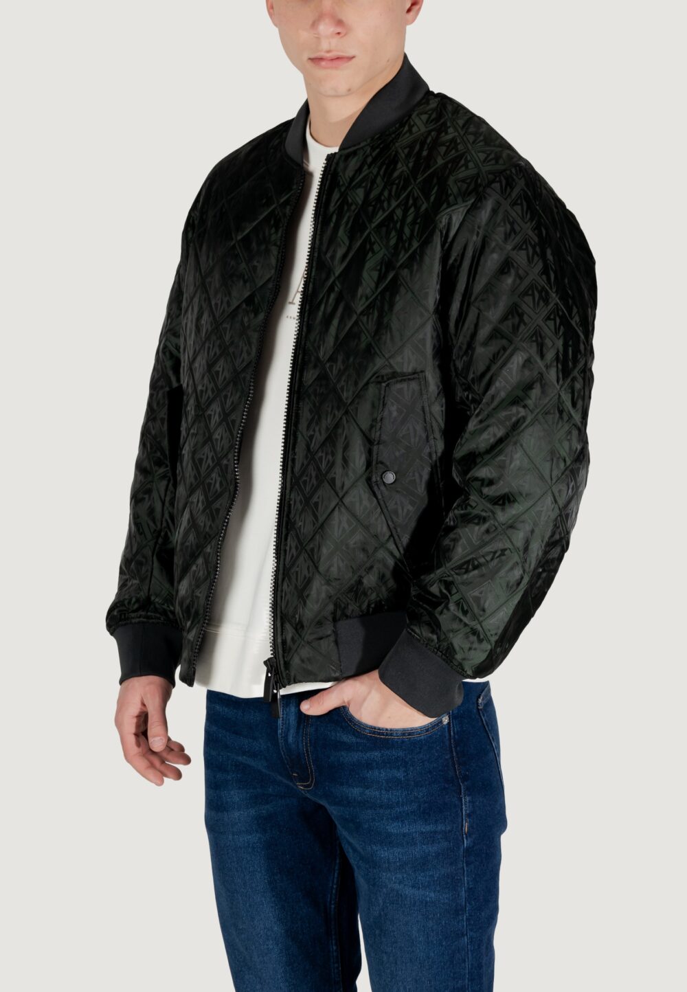Piumino Armani Exchange Nero - Foto 2