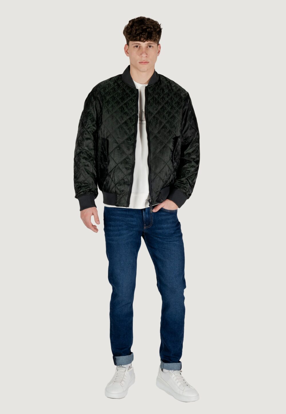 Piumino Armani Exchange Nero - Foto 6