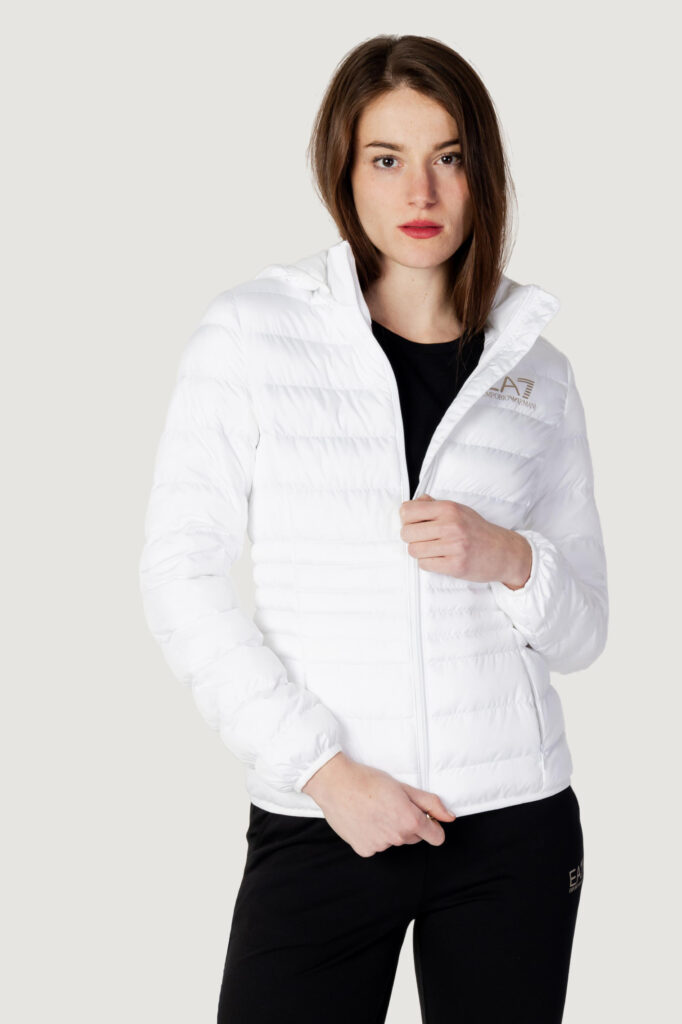 Piumino EA7 bomber Bianco