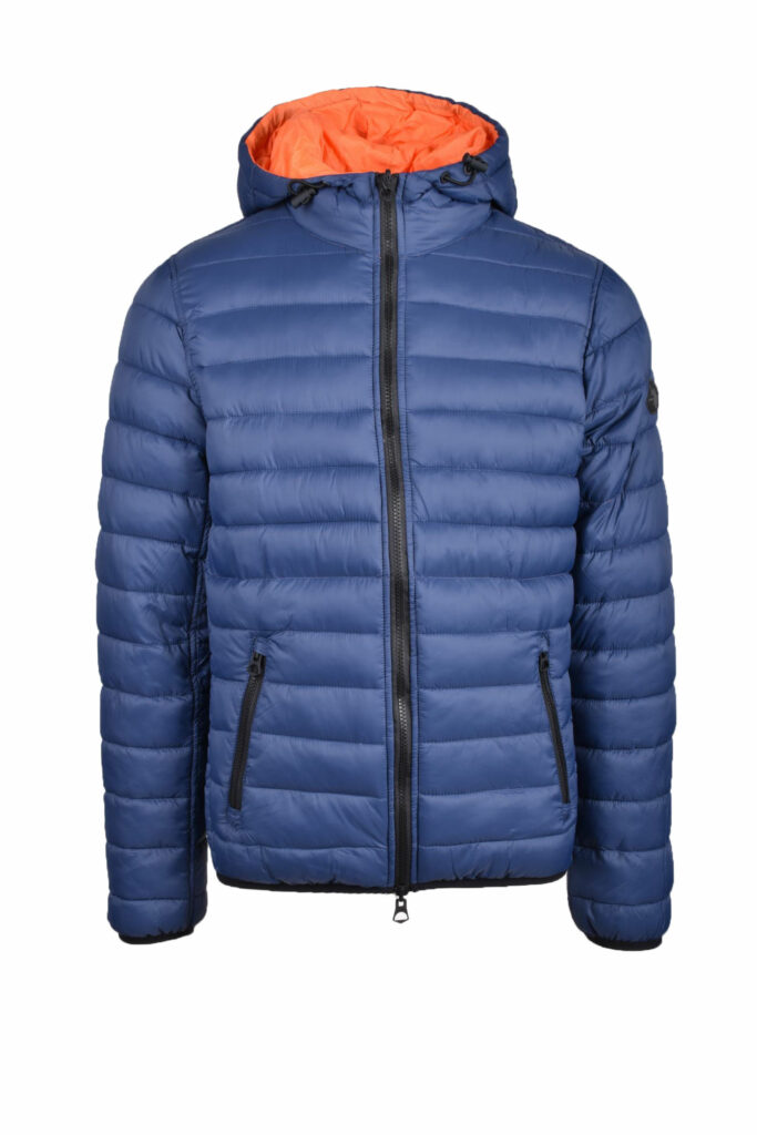 Piumino USPOLO  BLU/ARANCIONE
