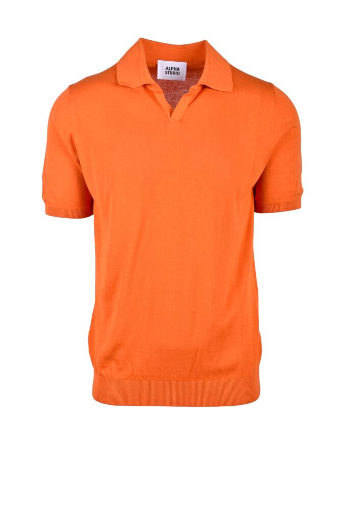 Polo manica corta ALPHA  Arancione
