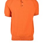 Polo manica corta ALPHA Arancione - Foto 1