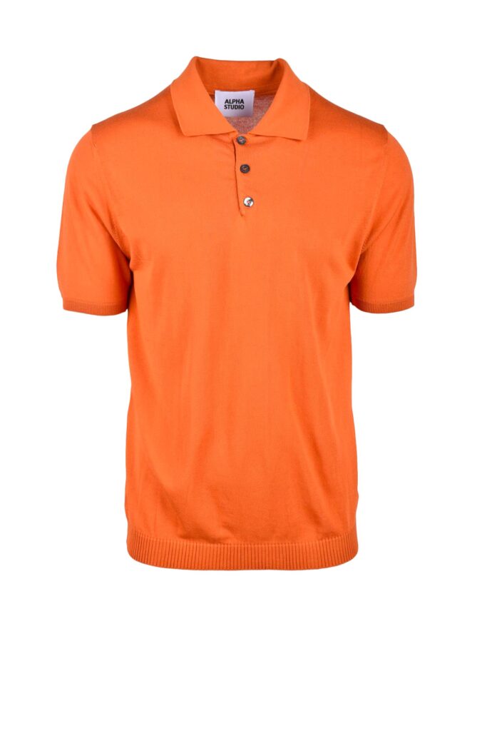 Polo manica corta ALPHA  Arancione