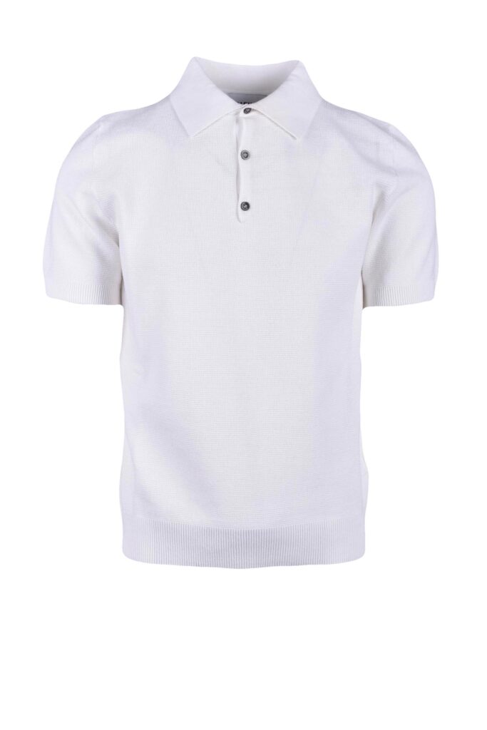 Polo manica corta ALPHA  Bianco