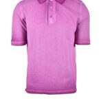 Polo manica corta ALPHA Viola - Foto 1