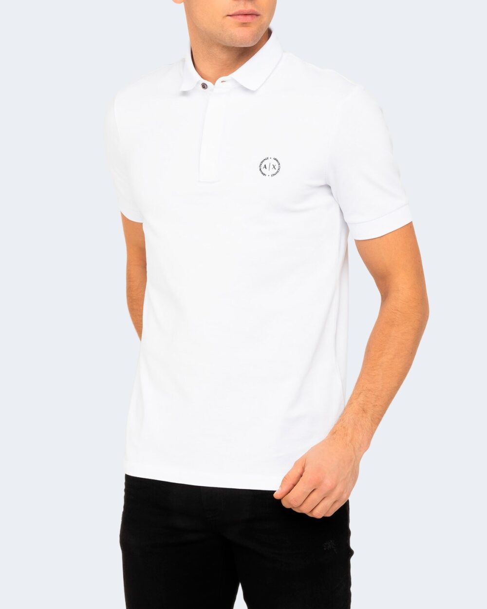 Polo manica corta Armani Exchange Bianco - Foto 1