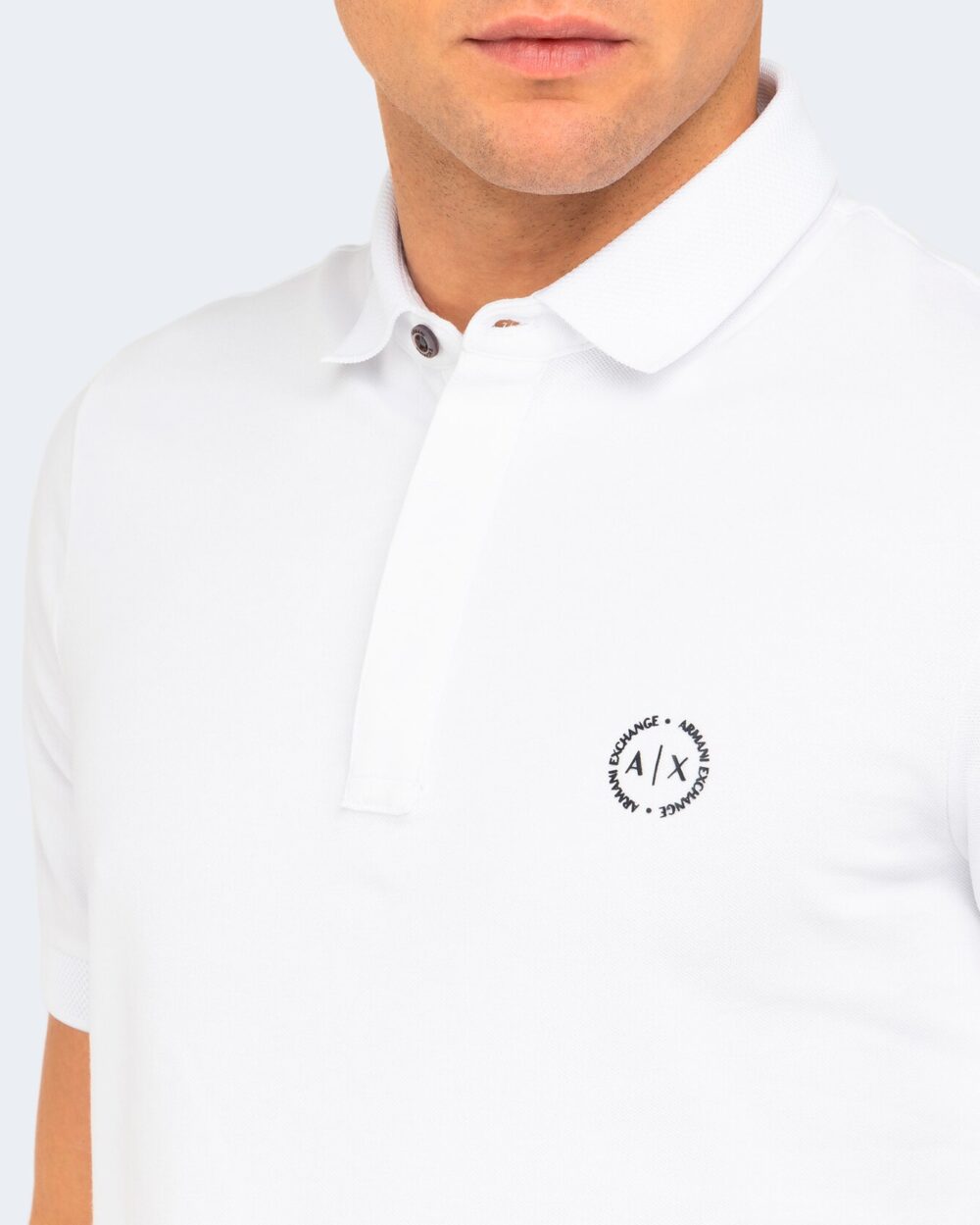 Polo manica corta Armani Exchange Bianco - Foto 2