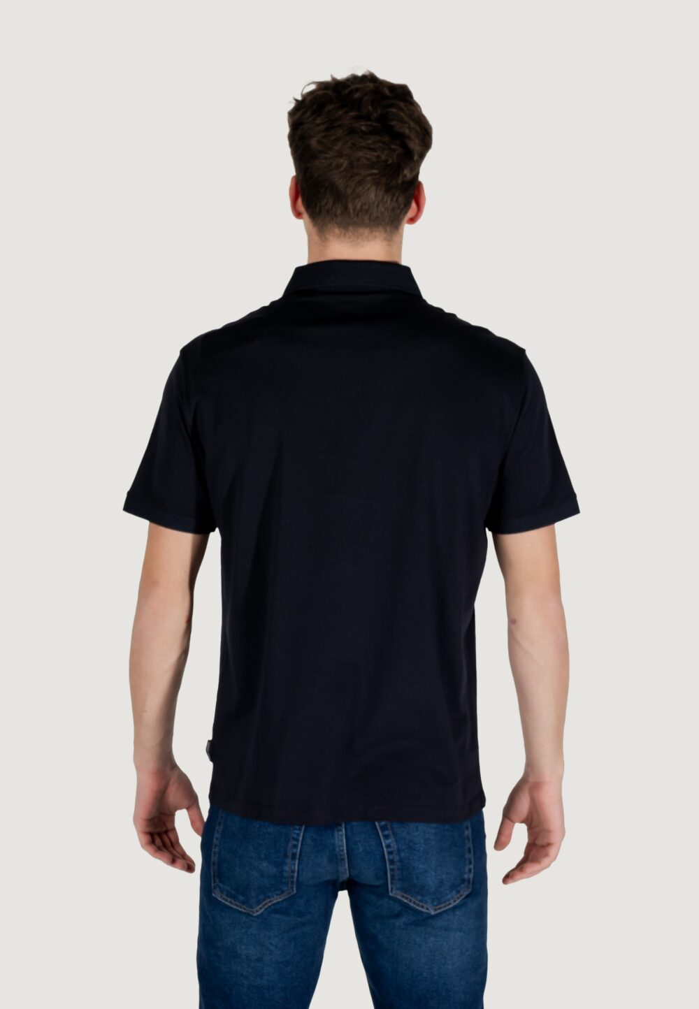 Polo manica corta Armani Exchange Blu - Foto 3