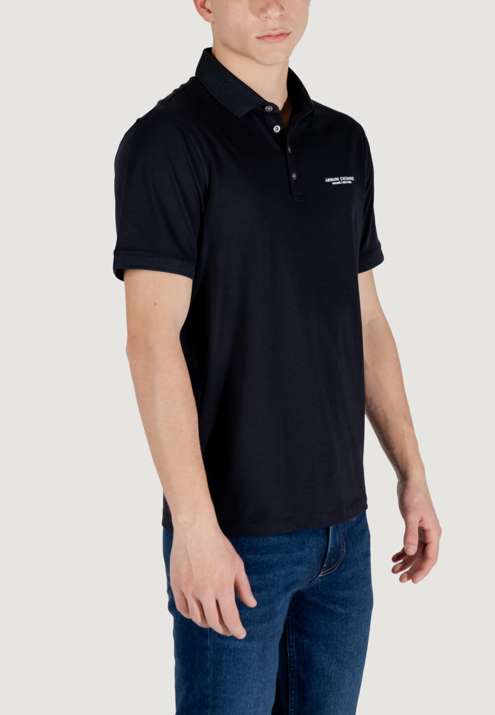 Polo manica corta Armani Exchange Blu - Foto 5