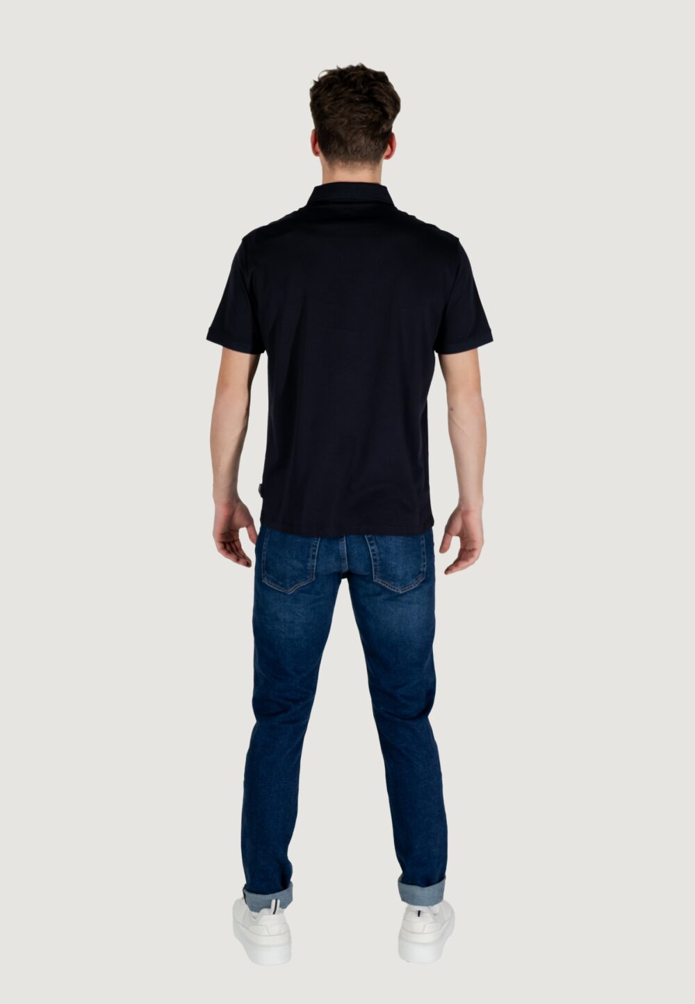 Polo manica corta Armani Exchange Blu - Foto 8