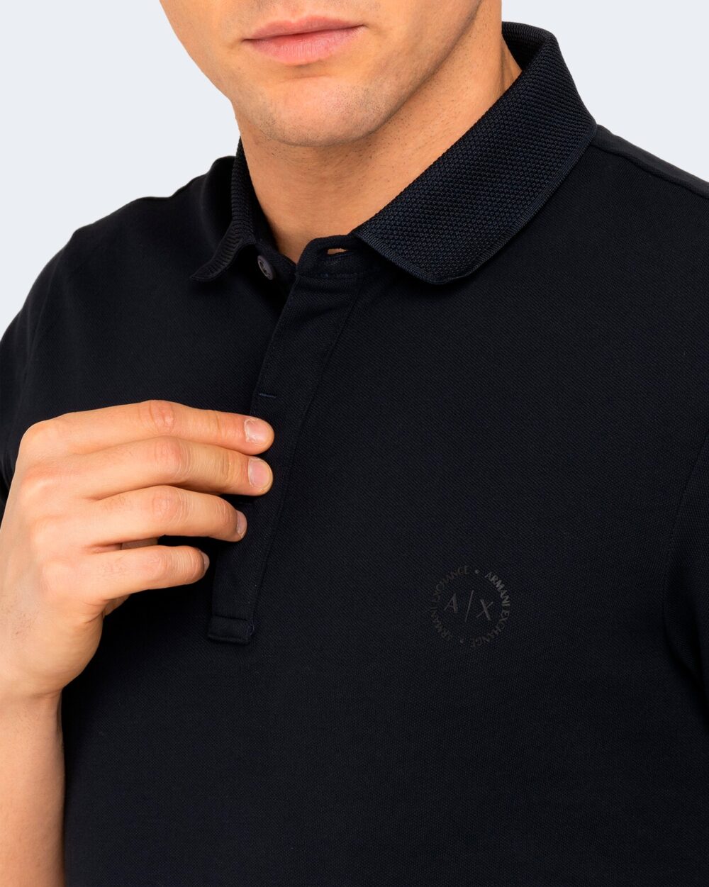 Polo manica corta Armani Exchange Blu - Foto 2