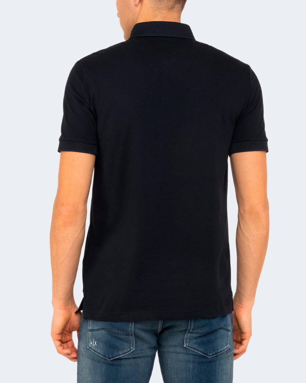 Polo manica corta Armani Exchange Blu - Foto 3