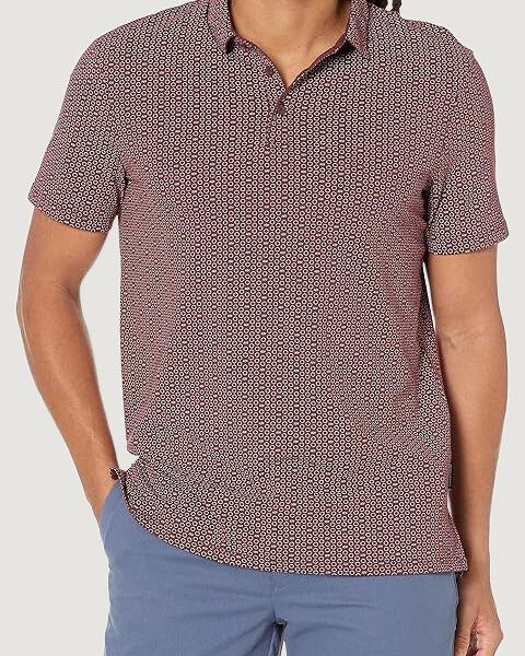 Polo manica corta Armani Exchange Bordeaux - Foto 1