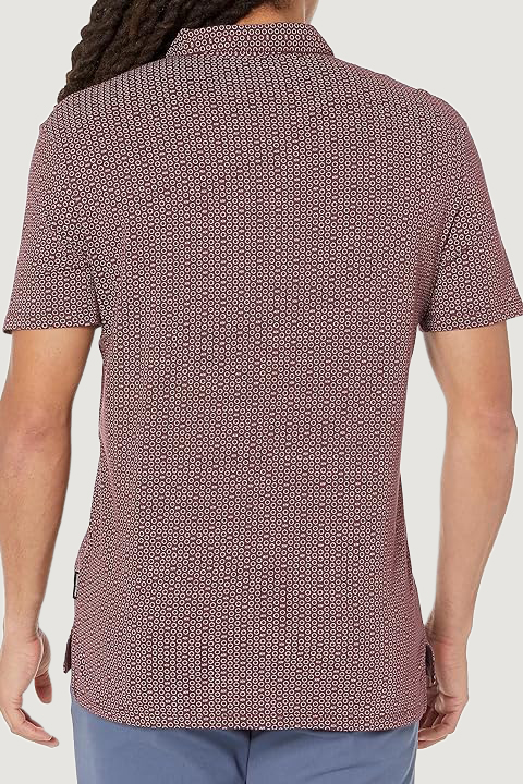Polo manica corta Armani Exchange  Bordeaux
