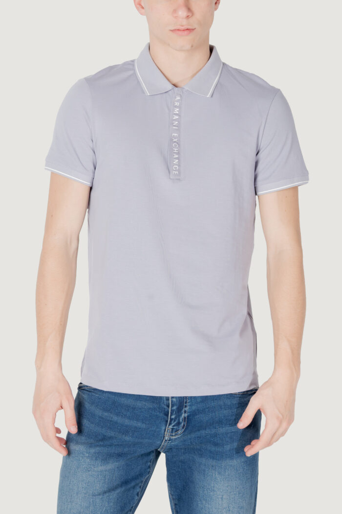 Polo manica corta Armani Exchange  Glicine