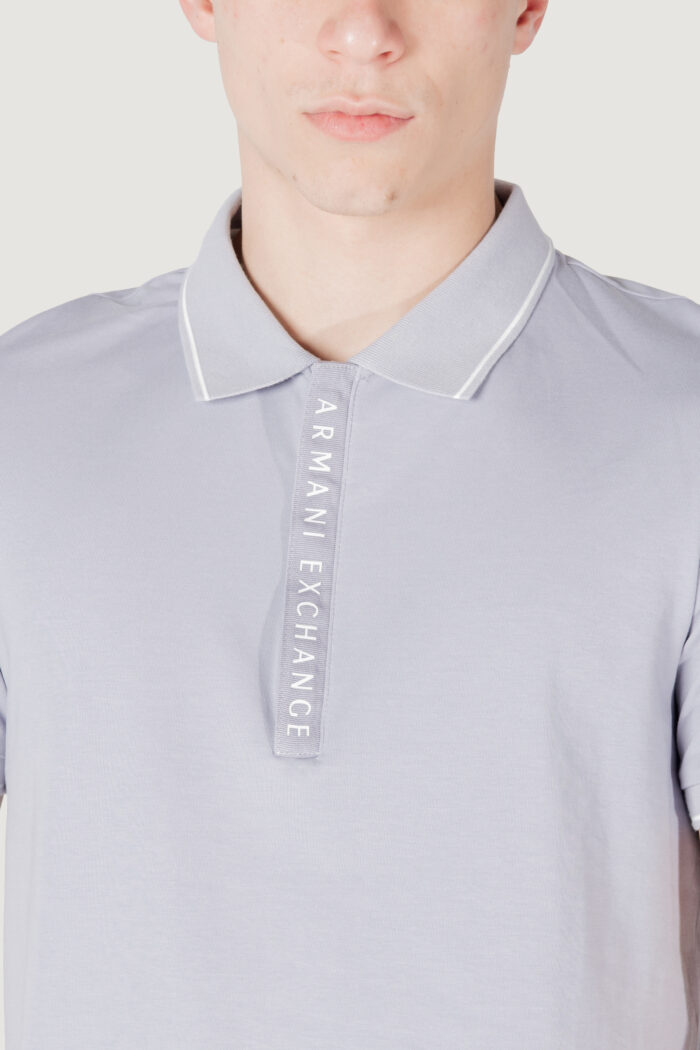 Polo manica corta Armani Exchange  Glicine