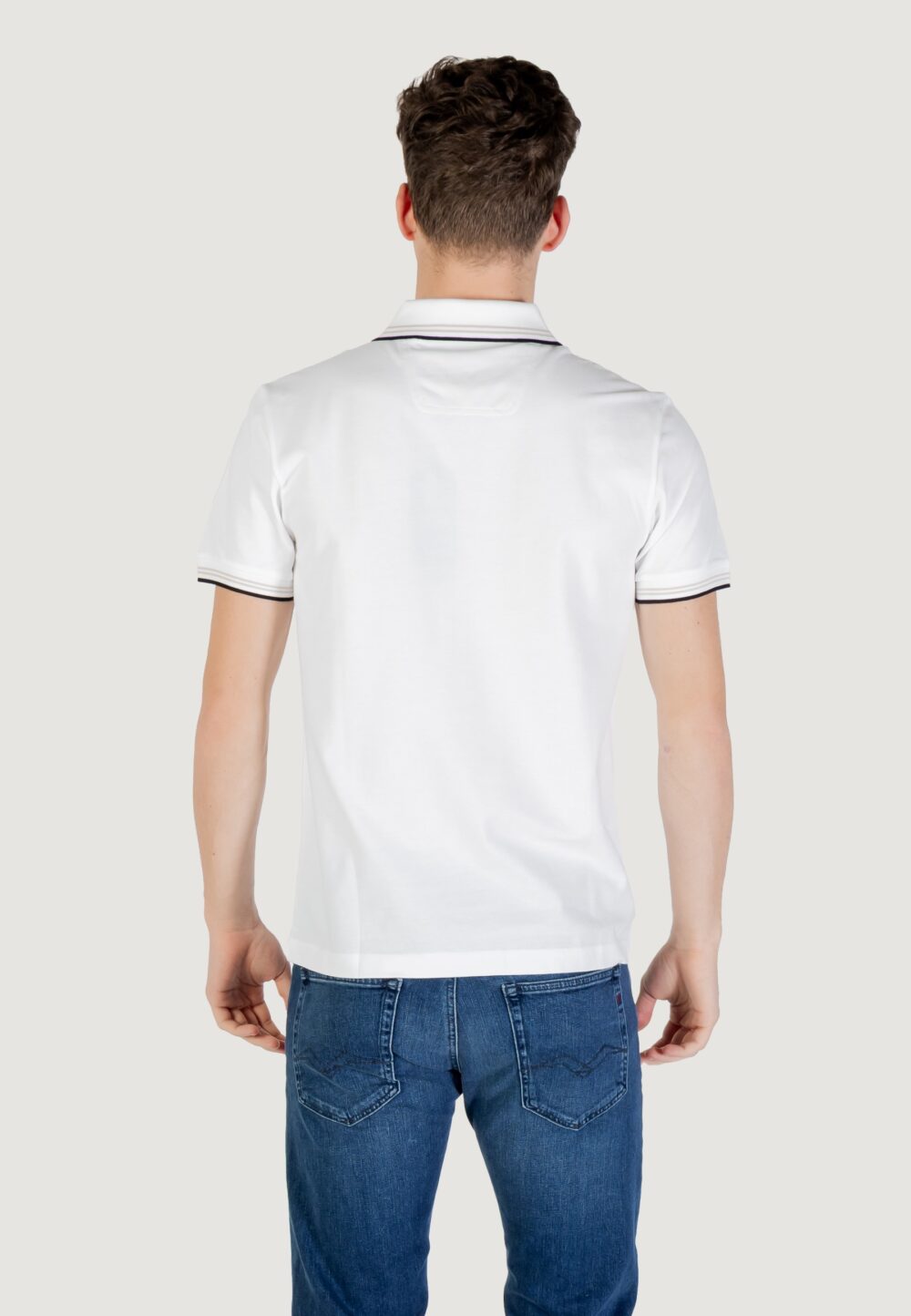 Polo manica corta Boss paul 10255848 01 Bianco - Foto 5