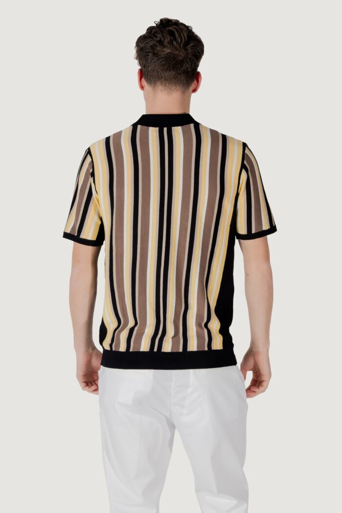 Polo manica corta Gianni Lupo  Nero
