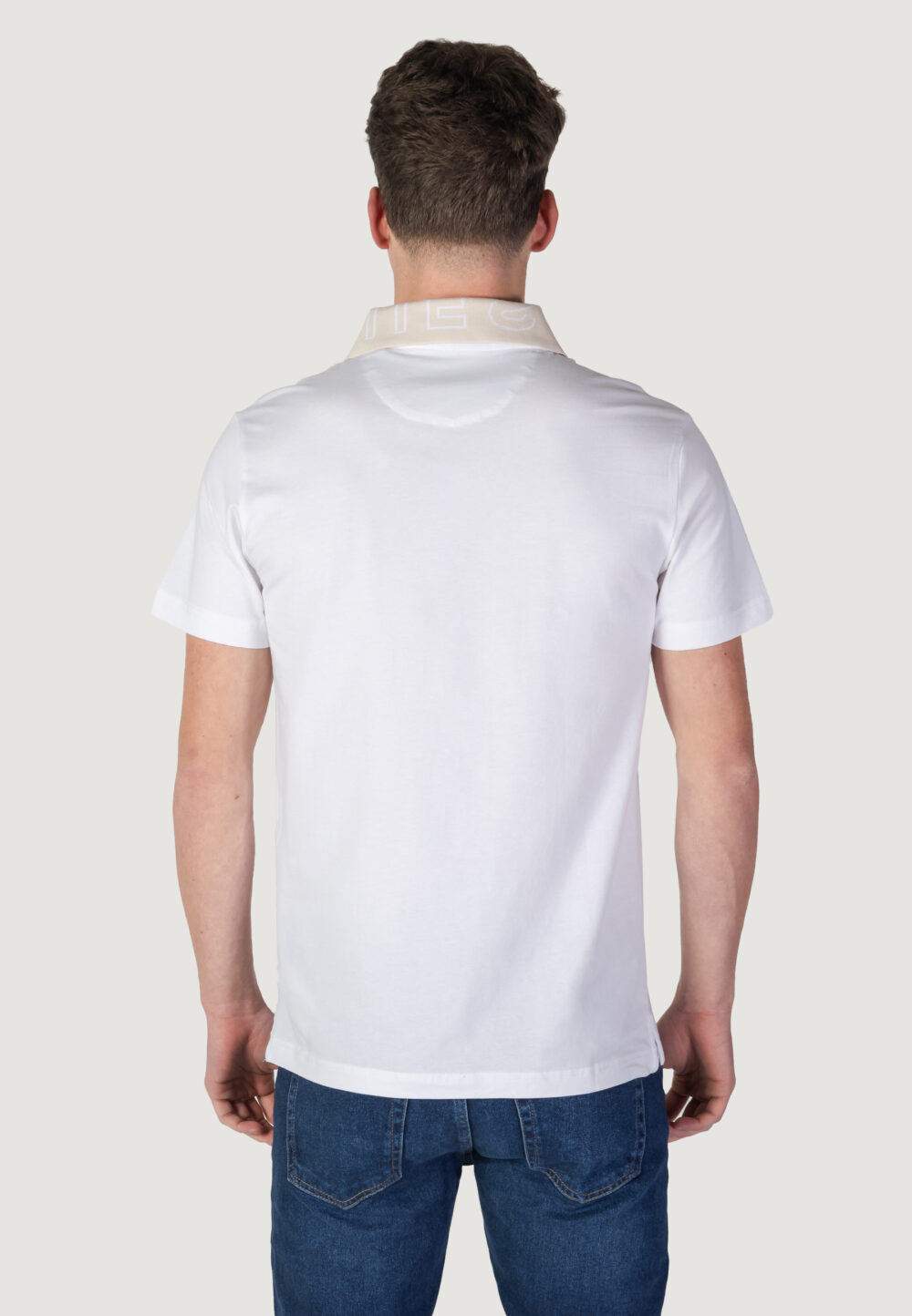 Polo manica corta Guess nolan ss Bianco - Foto 5