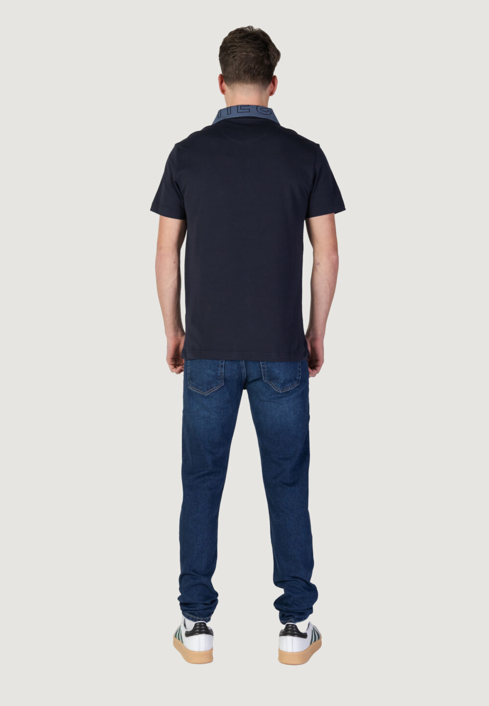 Polo manica corta Guess nolan ss Blu - Foto 8