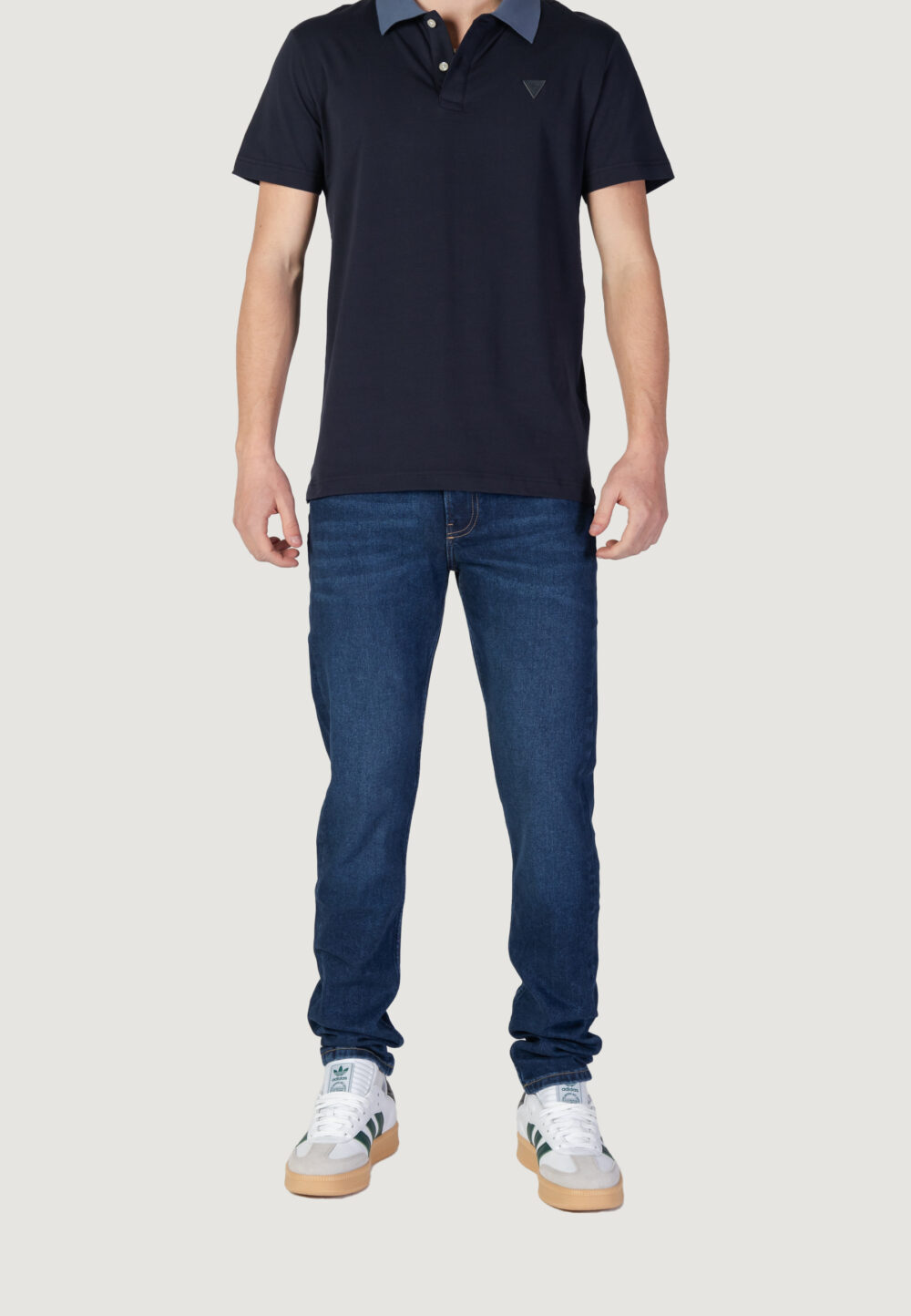 Polo manica corta Guess nolan ss Blu - Foto 10