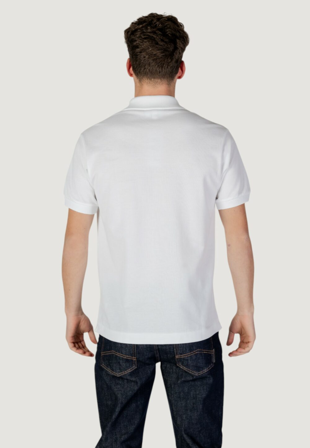 Polo manica corta LACOSTE Bianco - Foto 4