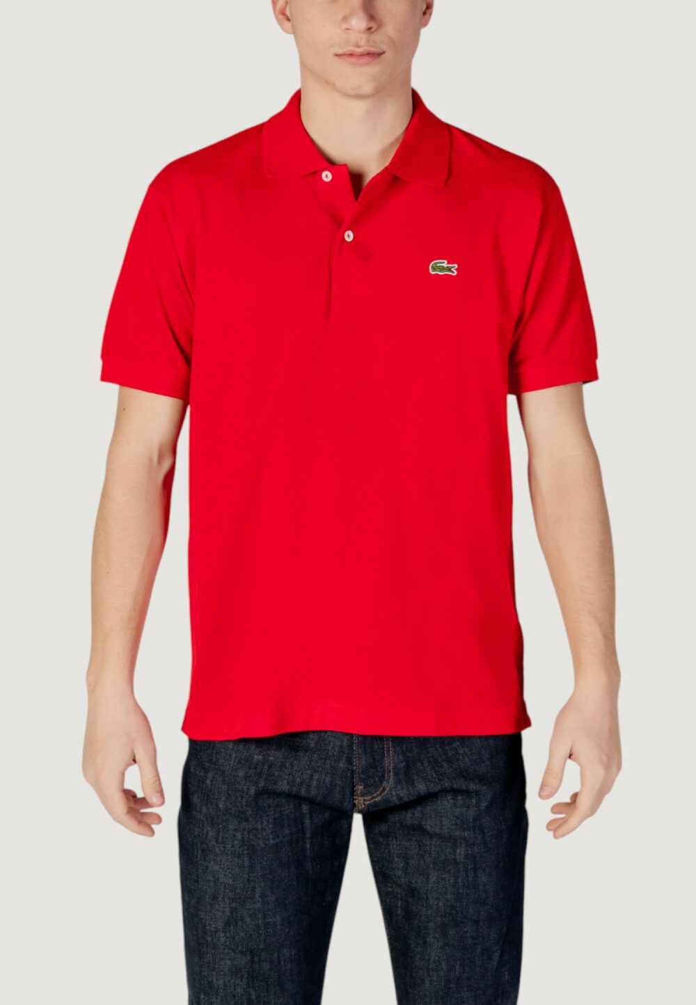 Polo manica corta LACOSTE Rosso - Foto 1