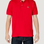Polo manica corta LACOSTE Rosso - Foto 1