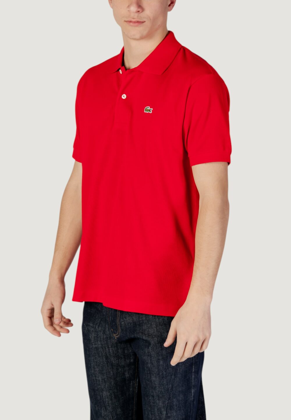 Polo manica corta LACOSTE Rosso - Foto 2