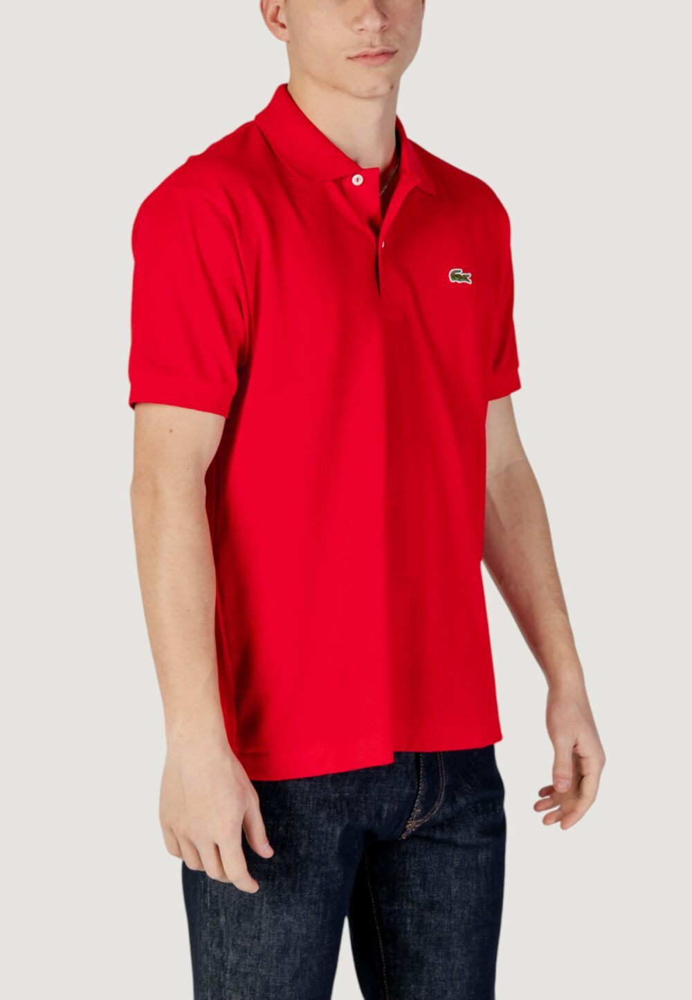 Polo manica corta LACOSTE Rosso - Foto 3
