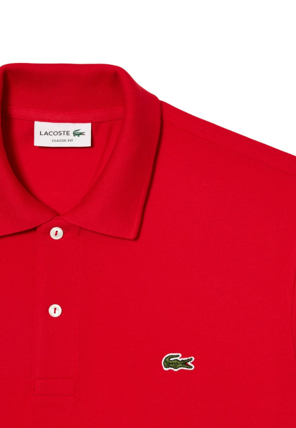 Polo manica corta LACOSTE Rosso - Foto 6